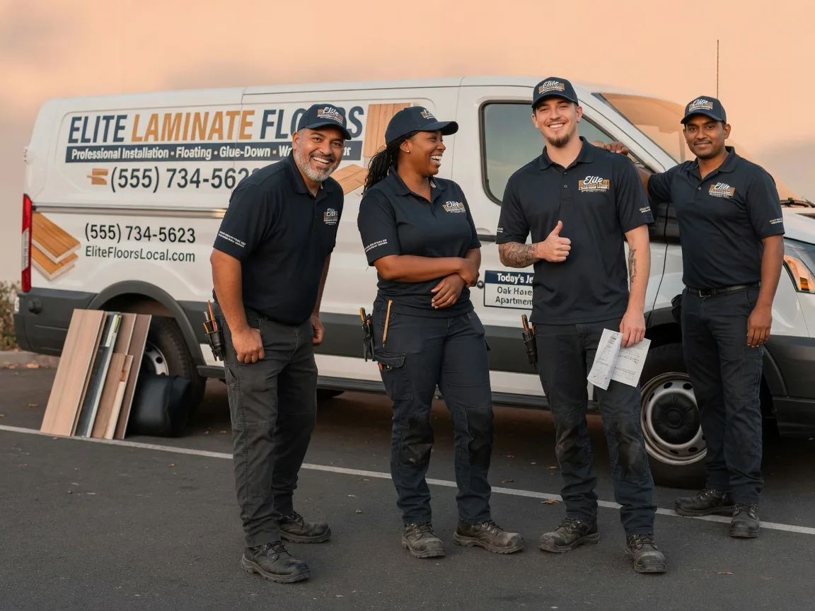 Laminate flooring installation company in Milton, IA